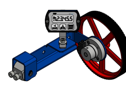 Distanz- und Streckenmessung für Meterware, Seile und Böden Distanz- und Streckenmessung für Meterware, Seile und Böden