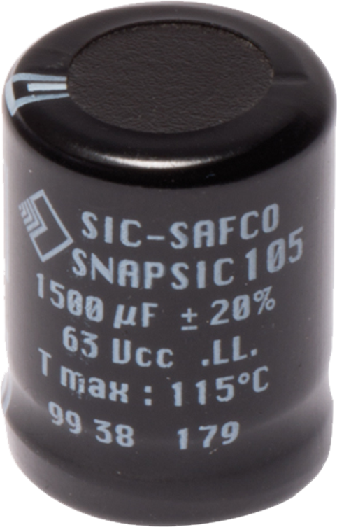 Aluminium-Elektrolytkondensatoren SNAPSIC, ALSIC, CI FRS